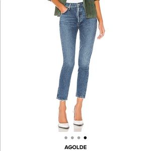 Agolde Jamie High Rise Classic in color Blithe